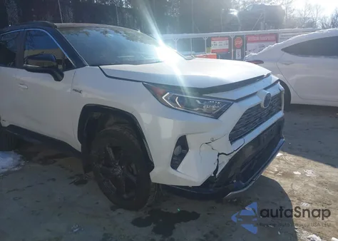 2020 Toyota Rav4 Hybrid Xse z USA, uszkodzony, nr VIN 2T3EWRFV8LW071975